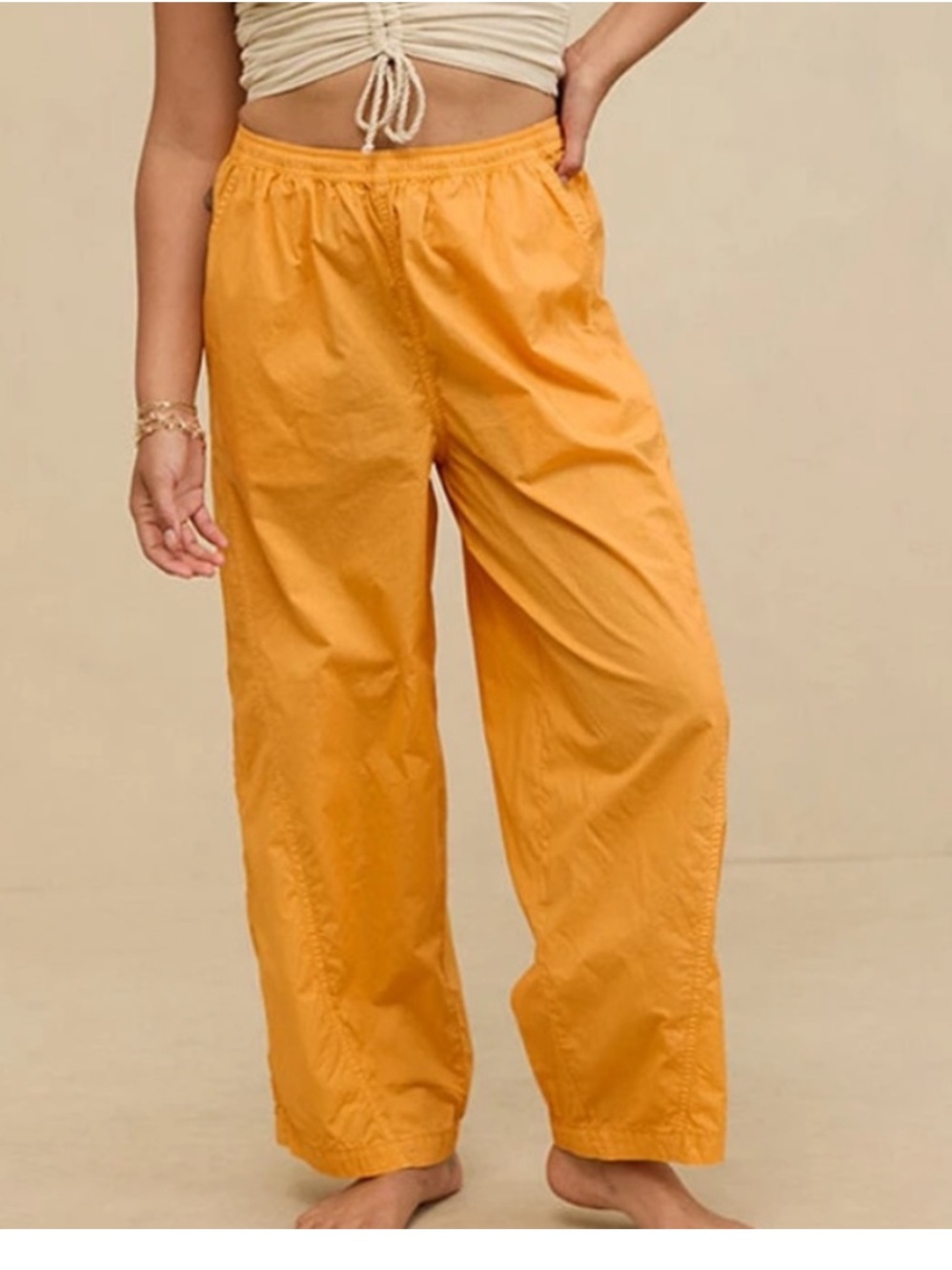 NWT AERIE It’s Poplin Beach Pant